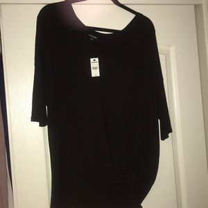 Express T Shirt w/ a Tie!